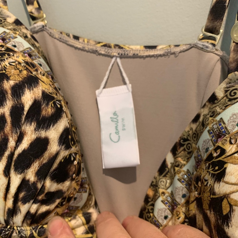 PRICE IS FIRM Camilla Nomadic Nymph leopard One piece NEW - Picture 11 of 16